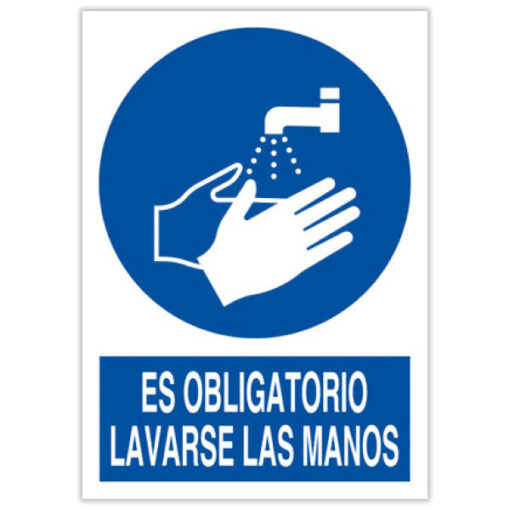 es obligatorio lavarse las manos