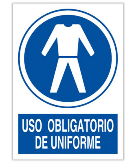 uso obligatorio de uniforme