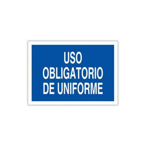 obligatorio de uniforme