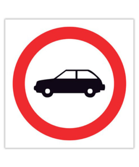 Prohibido el Paso de Vehículos