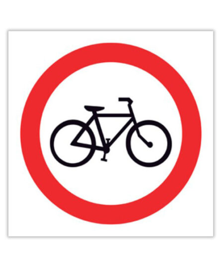 Prohibido Circular en Bicicleta