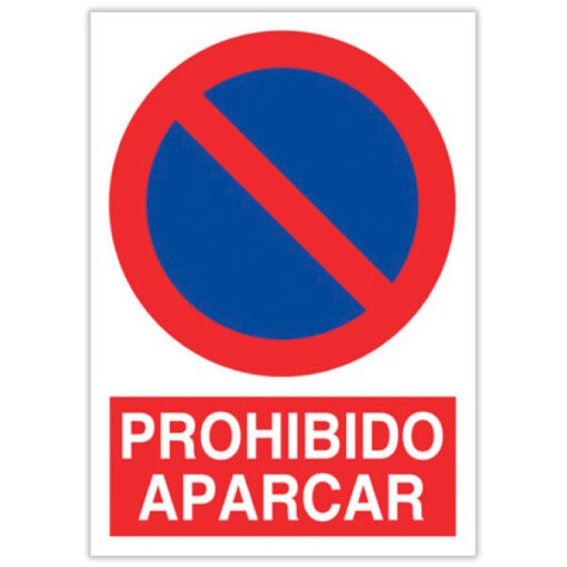prohibido aparcar
