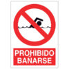prohibido bañarse