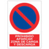 prohibido aparcar zona carga y descarga