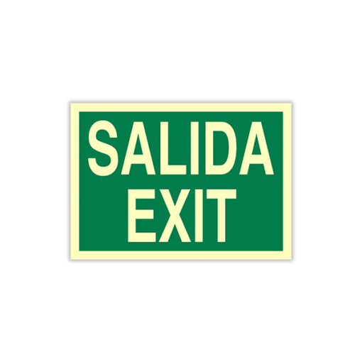 Salida Exit