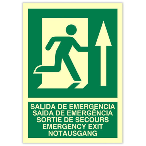 Salida de Emergencia (Idiomas) (Arriba)