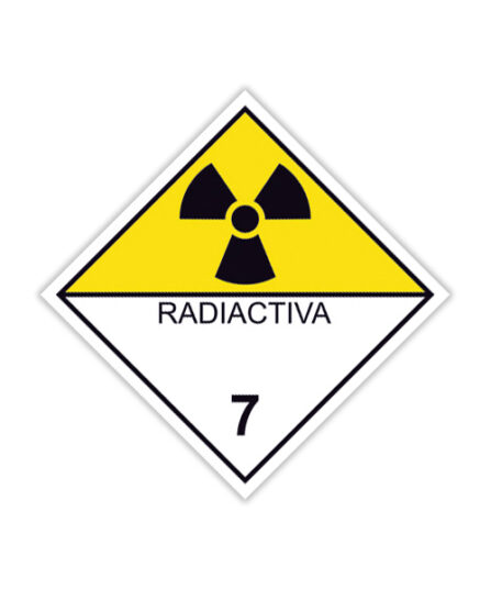 Peligro de Clase 7 Materias Radioactivas