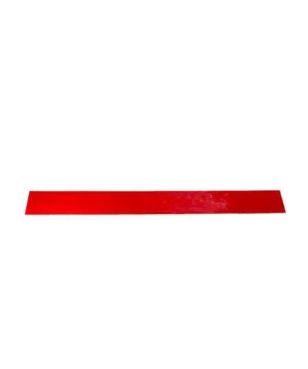 Tira de Vinilo Reflectante Roja 10cm x 1m