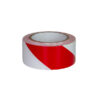Pack 6 Rollos - Cinta Adhesiva Roja/Blanca 5cm x 33m