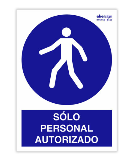 solo personal autorizado