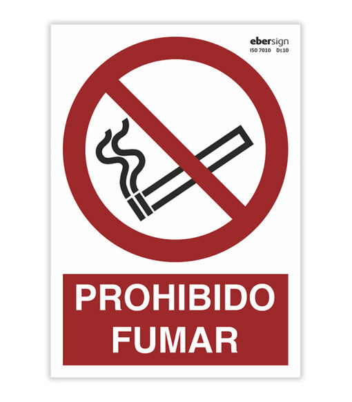 prohibido fumar