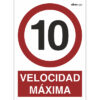 velocidad maxima 10