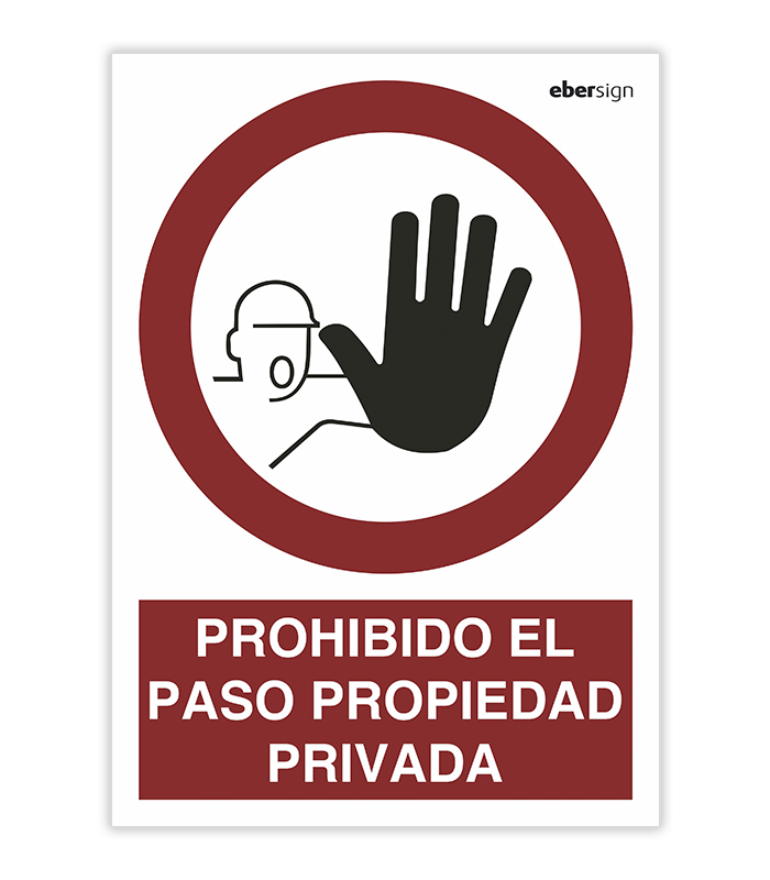 Prohibición con Texto