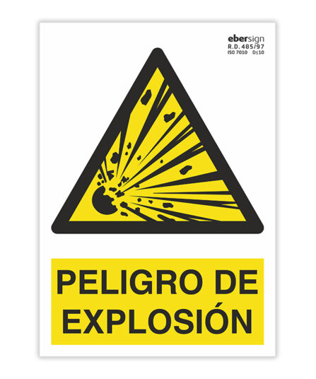 peligro de explosión
