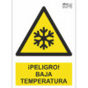 peligro baja temperatura