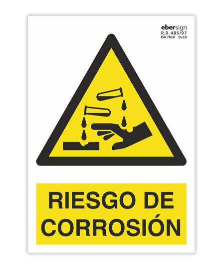 riesgo de corrosión