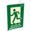 señal de evacuación panorámica salida de emergencia